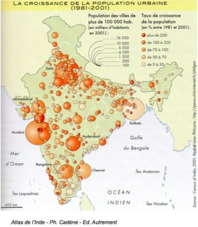 Carte Inde, mai 2012