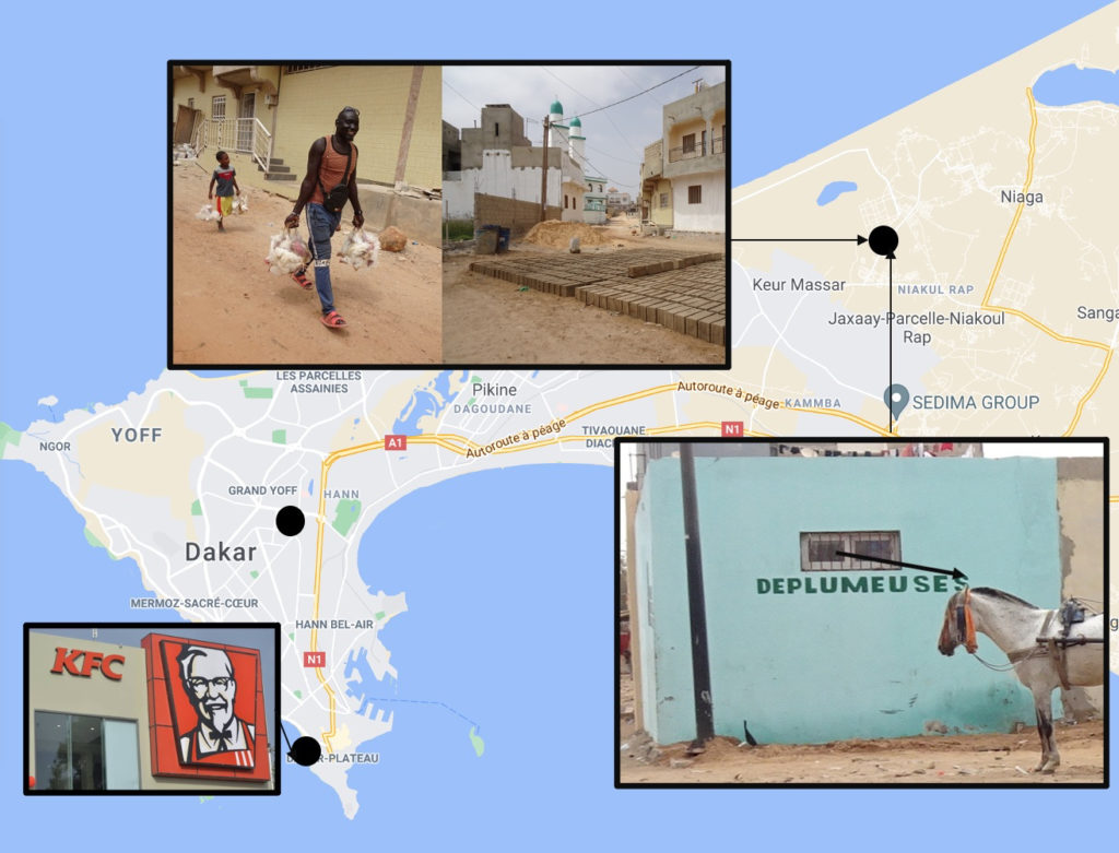 Dakar : quartiers du Plateau, Yoff et Ngor - Site de